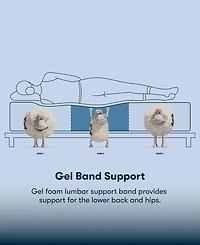 Serta Perfect Sleeper Osiria Rose 14" Medium Pillow Top Mattress Set, Queen Split