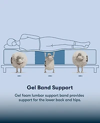 Serta Perfect Sleeper Cobra Lily 10.5" Firm Tight Top Mattress Set, Full