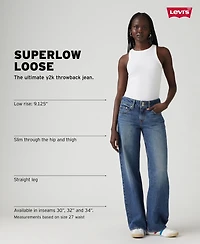 Levi's Women's Superlow Straight-Leg Loose Jeans