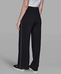 Karl Lagerfeld Paris Women's Embellished Pull-On Pants
