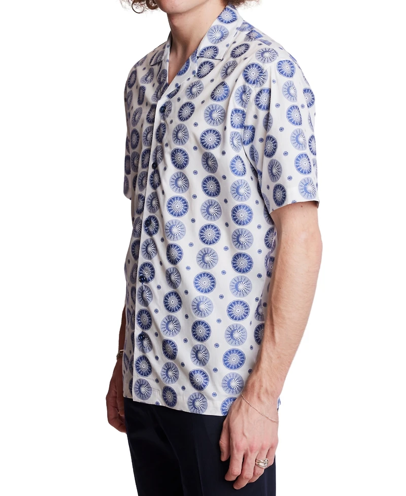 Paisley & Gray Men's Patterned Short Sleeve Shirt