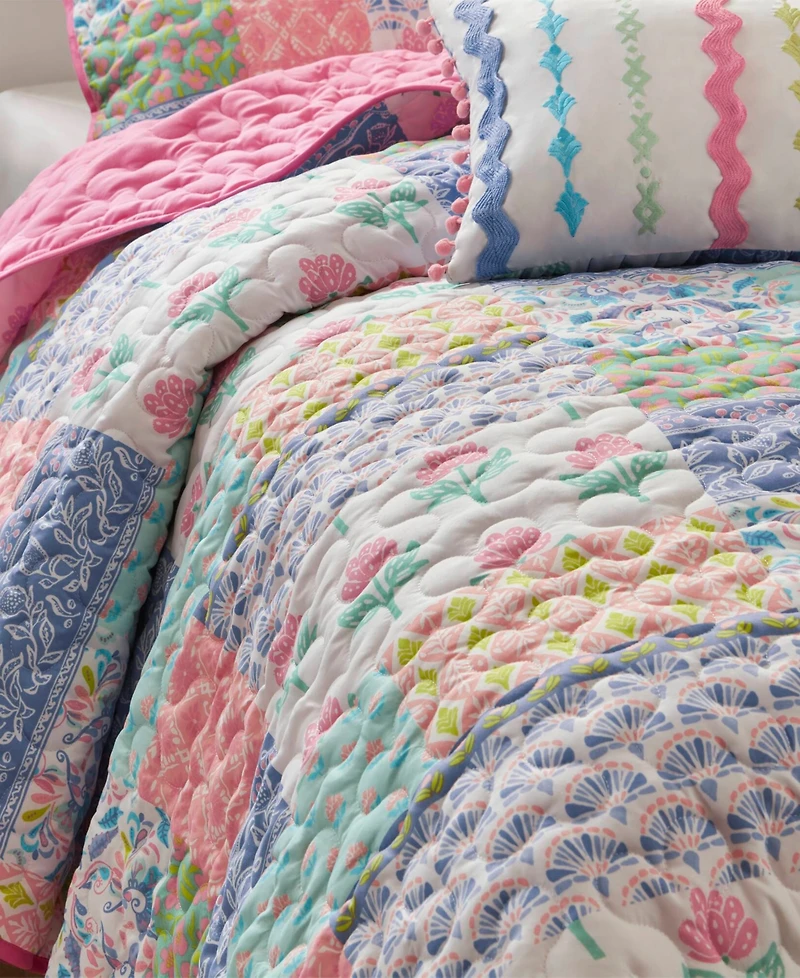 Intelligent Design Nellie Patchwork 3-Pc. Quilt Set, Twin/Twin Xl