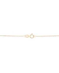 Wrapped Dog Mama Design Diamond Necklace (1/5 ct. t.w.) in 10K Yellow Gold