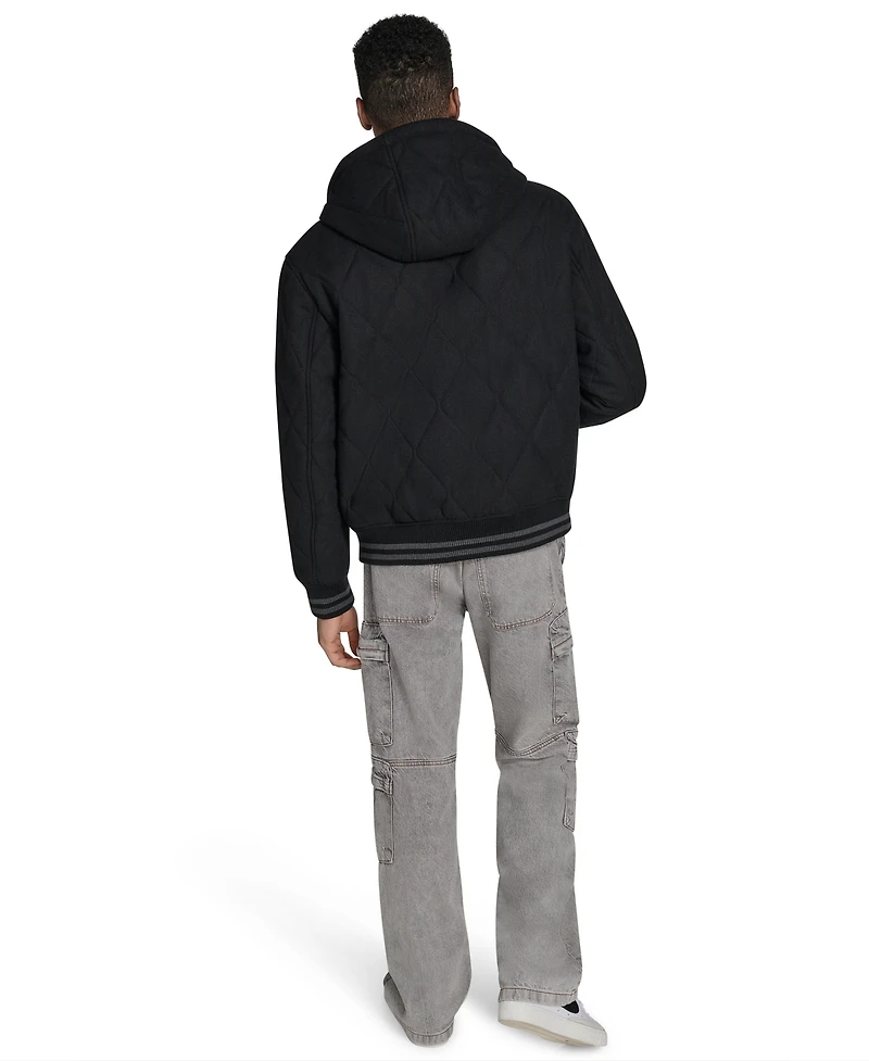 Champion Men's Wool Blend Quilted Jacket