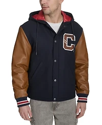 Champion Men's Mixed Media Coaches Jacket