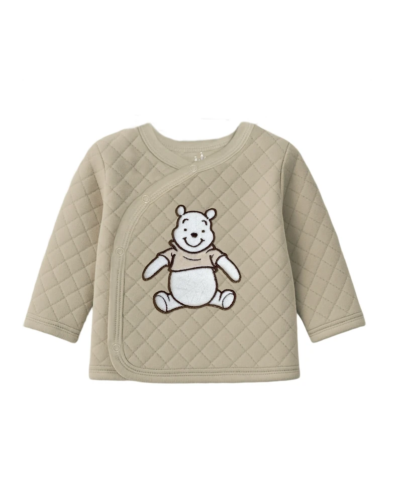 Disney Baby Boys or Girls 3-Piece Pooh Shirt, Hat and Pants Set