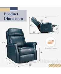 Aecojoy Electric Power Lift Recliner Chair for Elderly