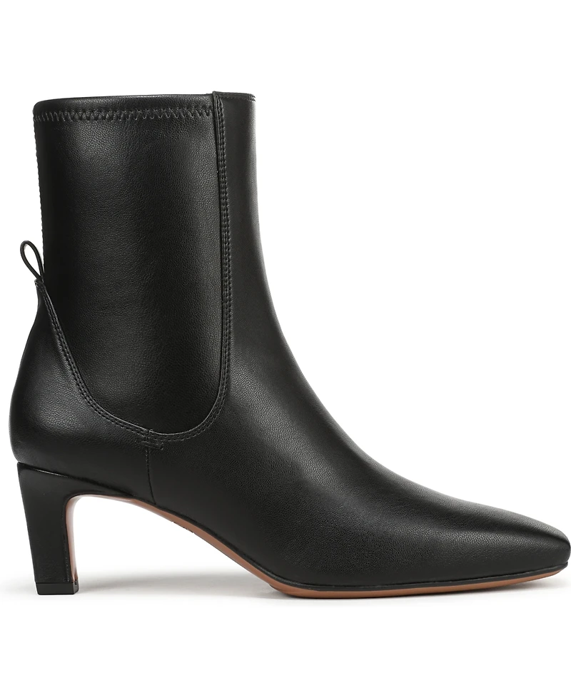 Franco Sarto Women's Tarrin Square Toe Zip Short Boots