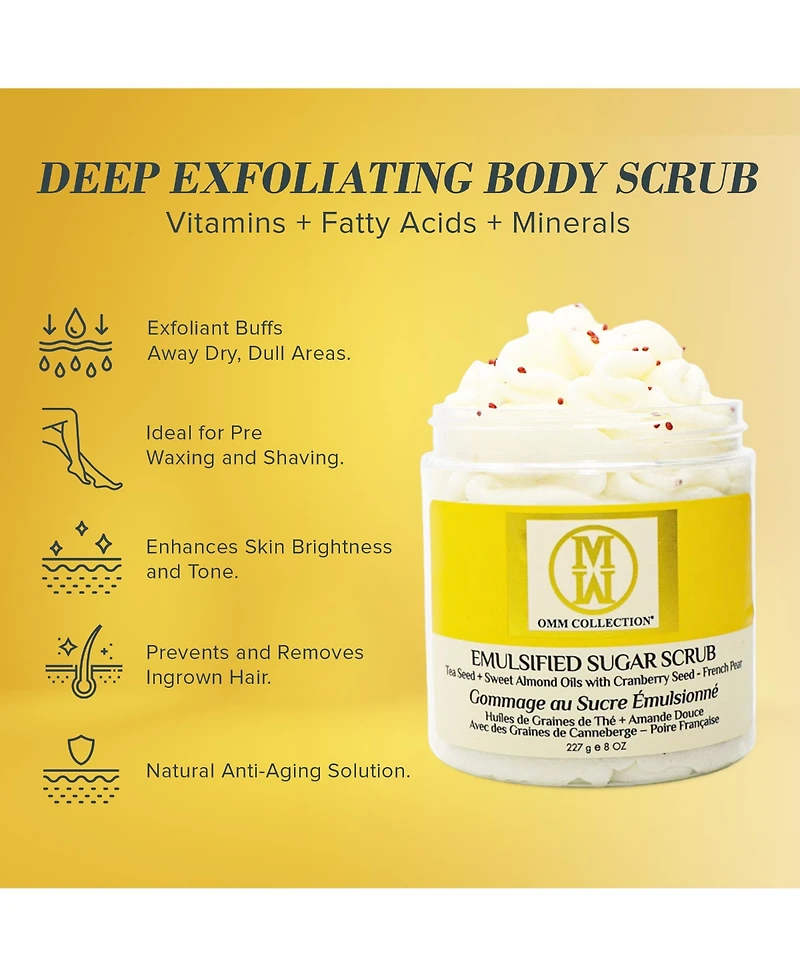 Omm collection Emulsified Sugar Scrub