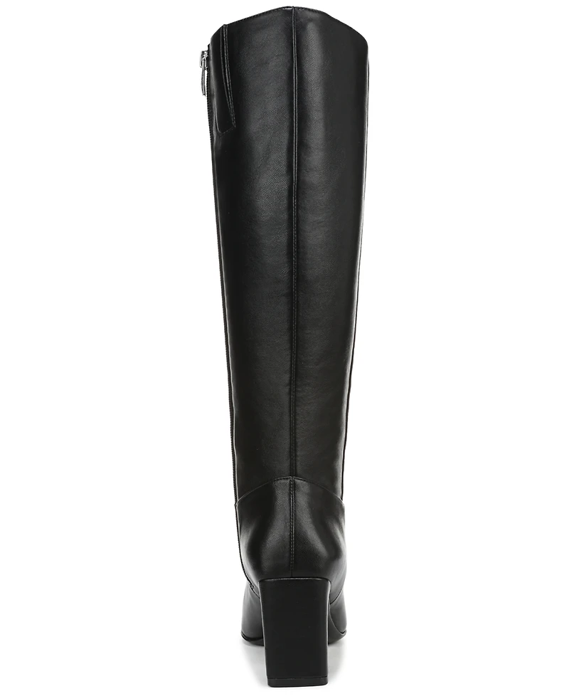 Naturalizer Women's Nona Wide Calf Zip Tall Boots