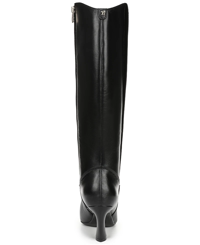 Naturalizer Women's Emily Extra Wide Calf Zip Tall Boots