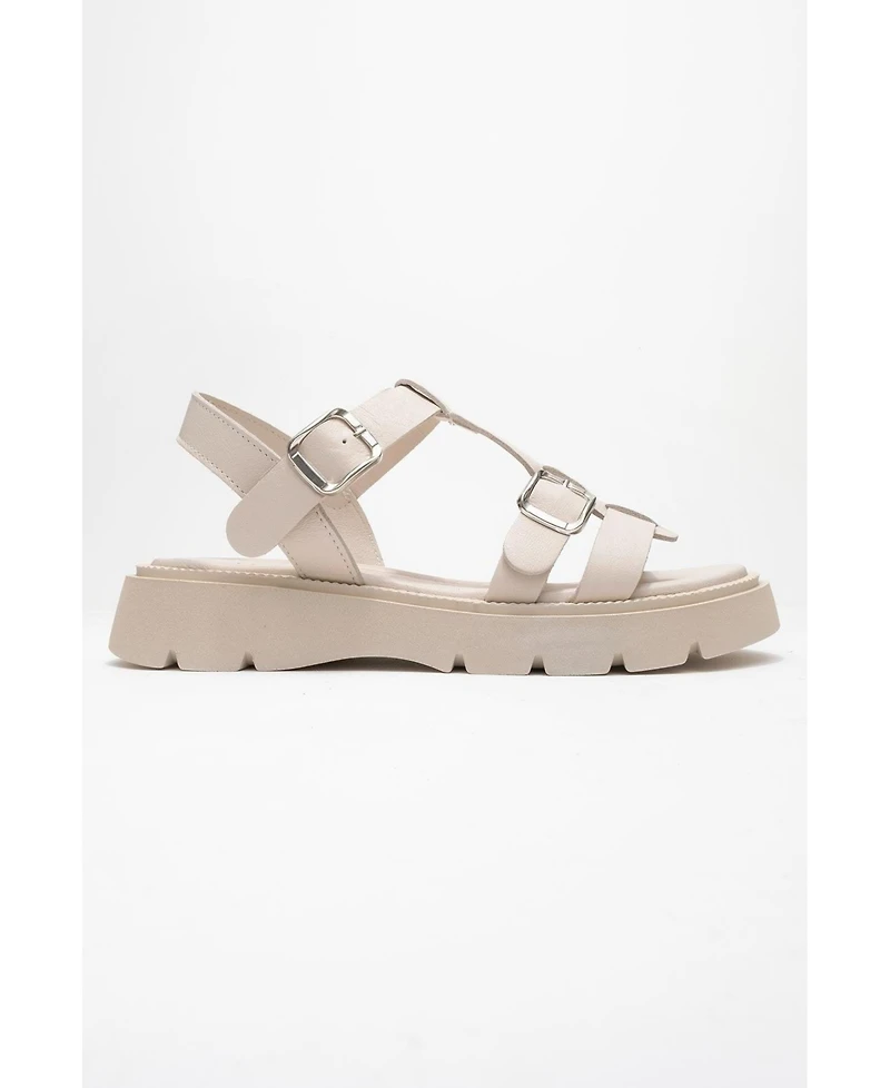Forever & Always Shoes Melvin Leather Sandal (Women)