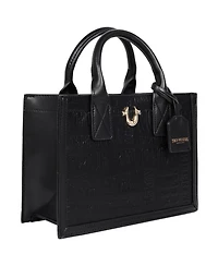 True Religion Mega Logo Modern Tote