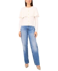 Vince Camuto Women's Long Sleeve Sweater with Shawl