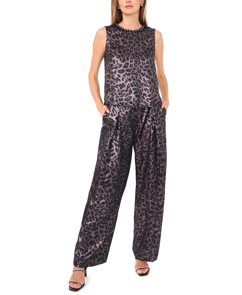Vince Camuto Women's Sleeveless Crewneck Top