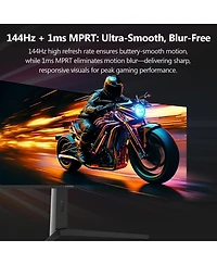 UG49W 49 inch Super Ultra Wide Dqhd 5120 x 1440 144Hz 1ms 3800R Curved Gaming Monitor