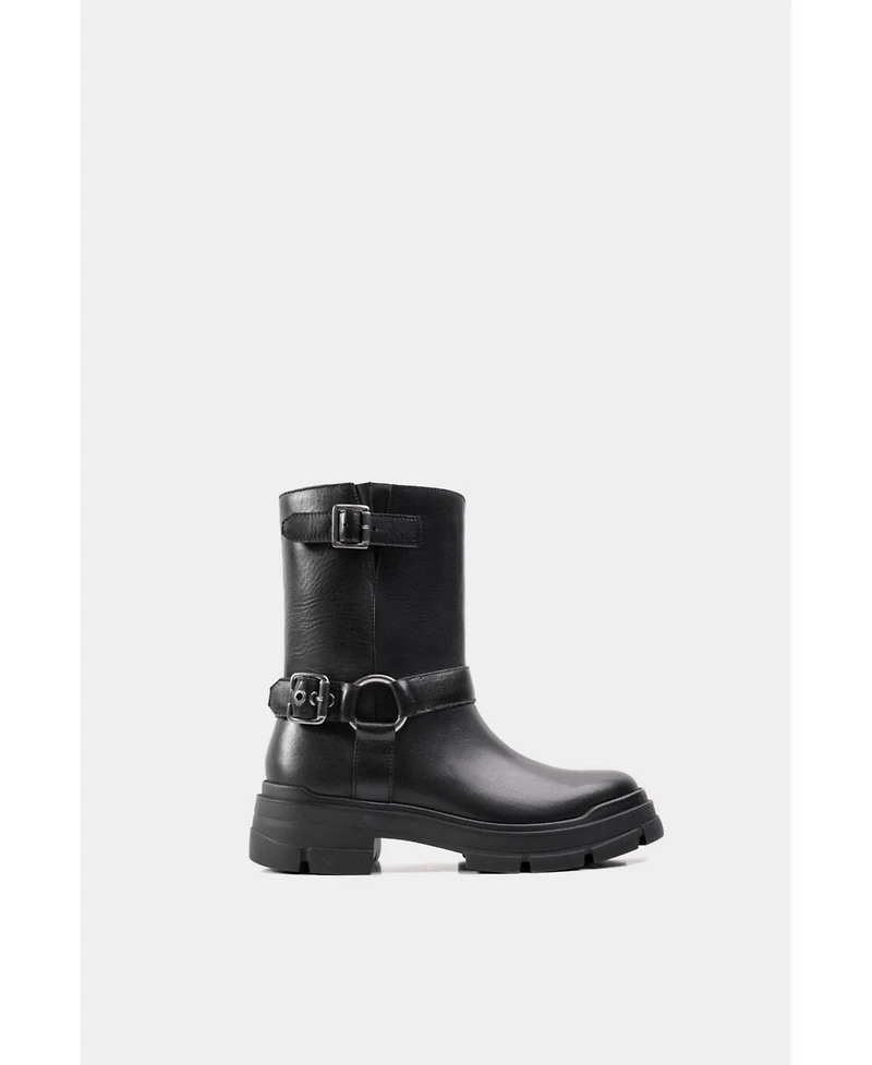 Leather Combat Boots Balia By Dante