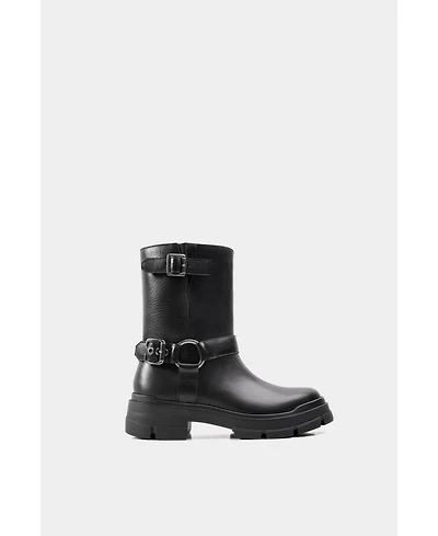 Leather Combat Boots Balia By Dante
