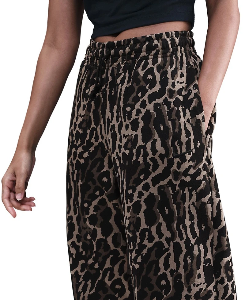 Nike Women's High-Waisted Oversized Printed Sweatpants