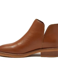 Lands' End Women's Essential Zip Up Ankle Booties