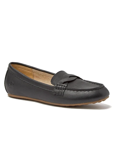 Lands' End Women's Comfort Slip On Leather Loafers