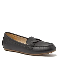 Lands' End Women's Comfort Slip On Leather Loafers