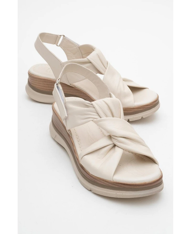 Forever & Always Shoes Oara Leather Sandal (Women)