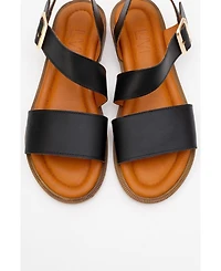 Forever & Always Shoes Majesty Leather Sandal (Women)