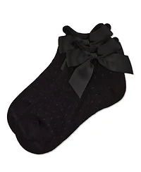 MeMoi Little Girls Pointelle Soft Stretch Cotton Anklet Socks