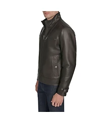 Andrew Marc Black Label Men's Skeld Leather Jacket