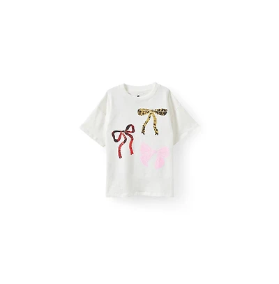 Cotton On Little Girls Livvy Lux Short Sleeve Tee