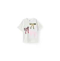 Cotton On Little Girls Livvy Lux Short Sleeve Tee