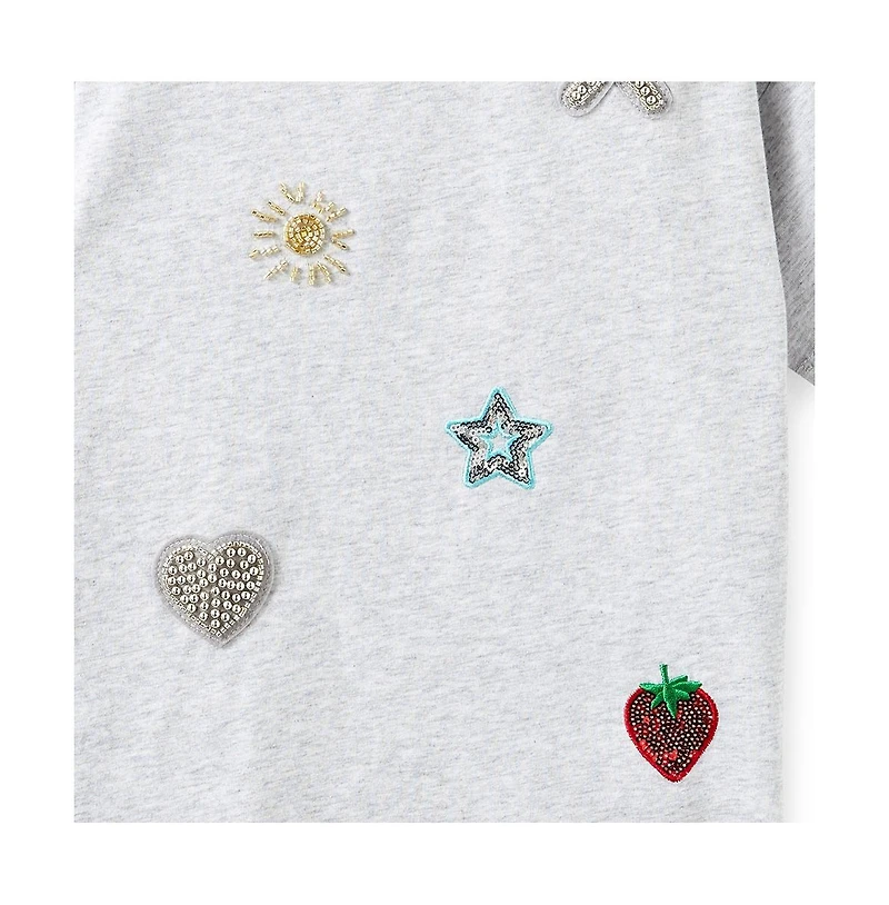 Cotton On Little Girls Livvy Lux Short Sleeve Tee