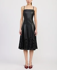 En Saison Women's Nelly Square Neck Midi Dress