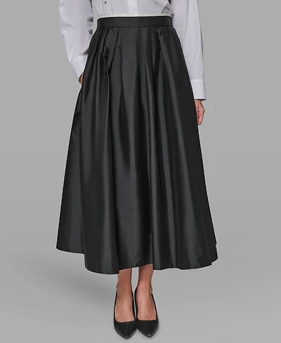 Karl Lagerfeld Paris Women's Bubble Midi Skirt