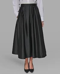 Karl Lagerfeld Paris Women's Bubble Midi Skirt