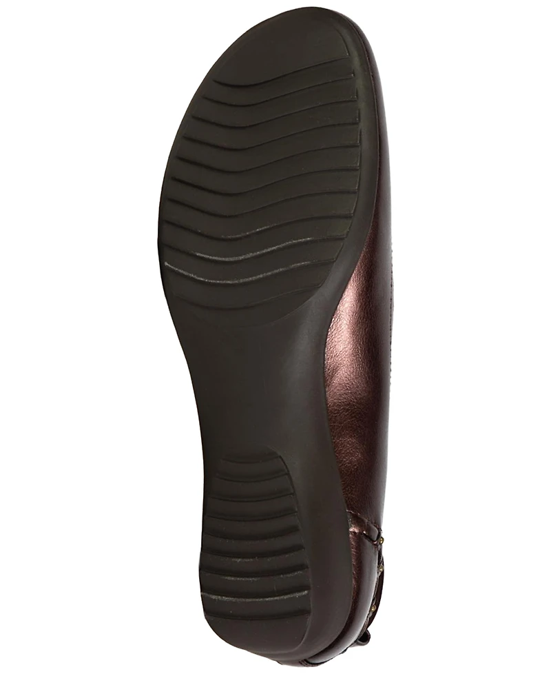 Jbu Women's Vivian Round Toe Flats