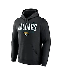 Fanatics Men's Black Jacksonville Jaguars Pylon Outline Pullover Hoodie