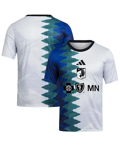 Adidas Big Boys and Girls White Minnesota United Fc 2025 Gaming Aeroready Pre-Match Jerseys