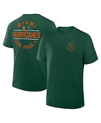 Fanatics Men's Green Miami Hurricanes Fastbreak T-Shirt