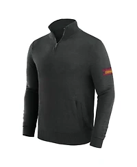 J. Palmer Men's Black Washington Commanders Franchise Quarter-Zip Sweater