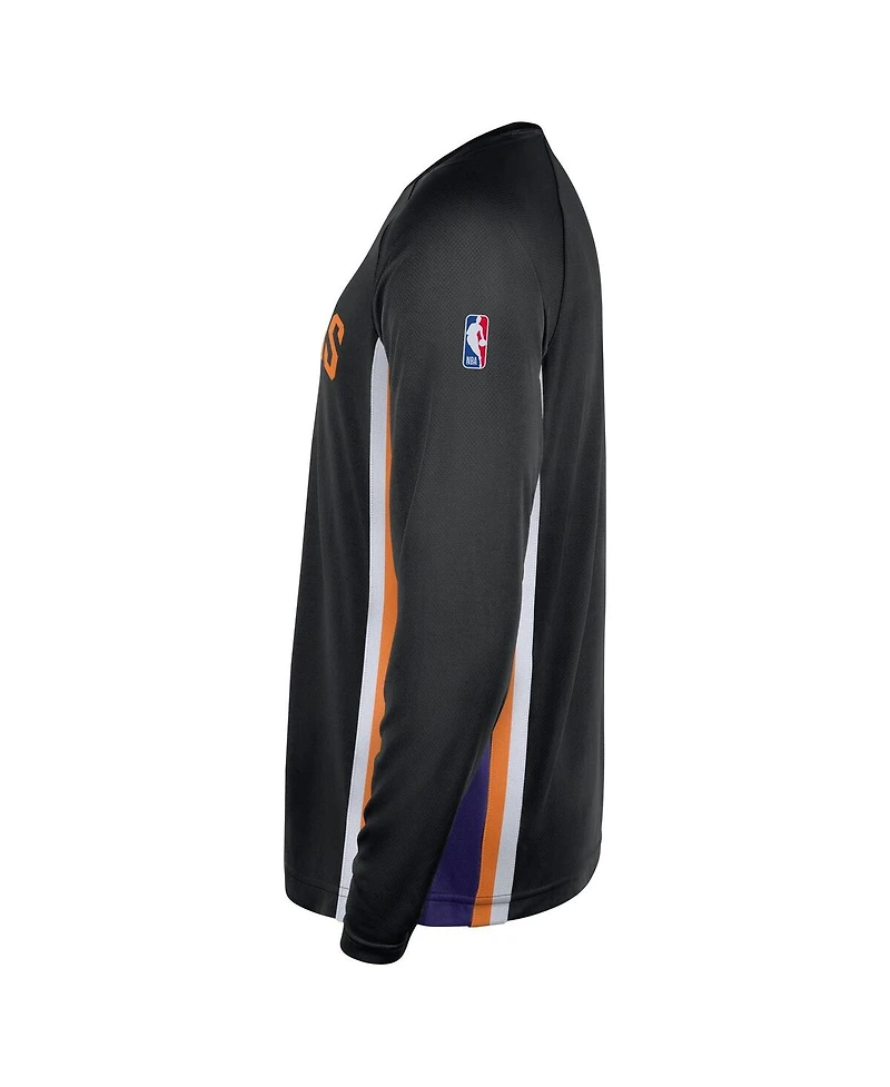 Nike Men's Black Phoenix Suns 2025/26 Authentic Pre-Game Legend Dri-fit Long Sleeve Shooting Shirt