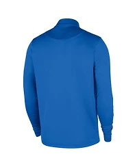 Nike Men's Blue Oklahoma City Thunder 2025/26 Authentic Coaches Quarter-Zip Dri-Fit Sweatshirt