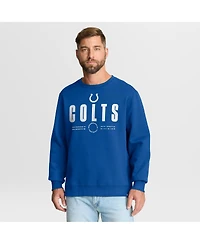 Fanatics Men's Royal Indianapolis Colts Direct Handoff Legacy Pullover Sweatshirt