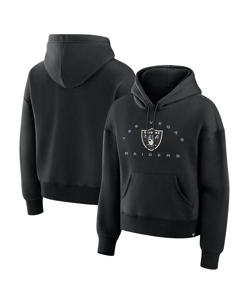 Fanatics Women's Black Las Vegas Raiders Eligible Receiver Legacy Pullover Hoodie