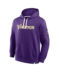 Fanatics Men's Purple Minnesota Vikings New Horizons Heritage Pullover Hoodie