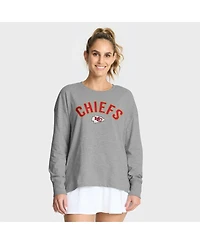 Fanatics Women's Heather Gray Kansas City Chiefs Hometown Legacy Long Sleeve T-Shirt