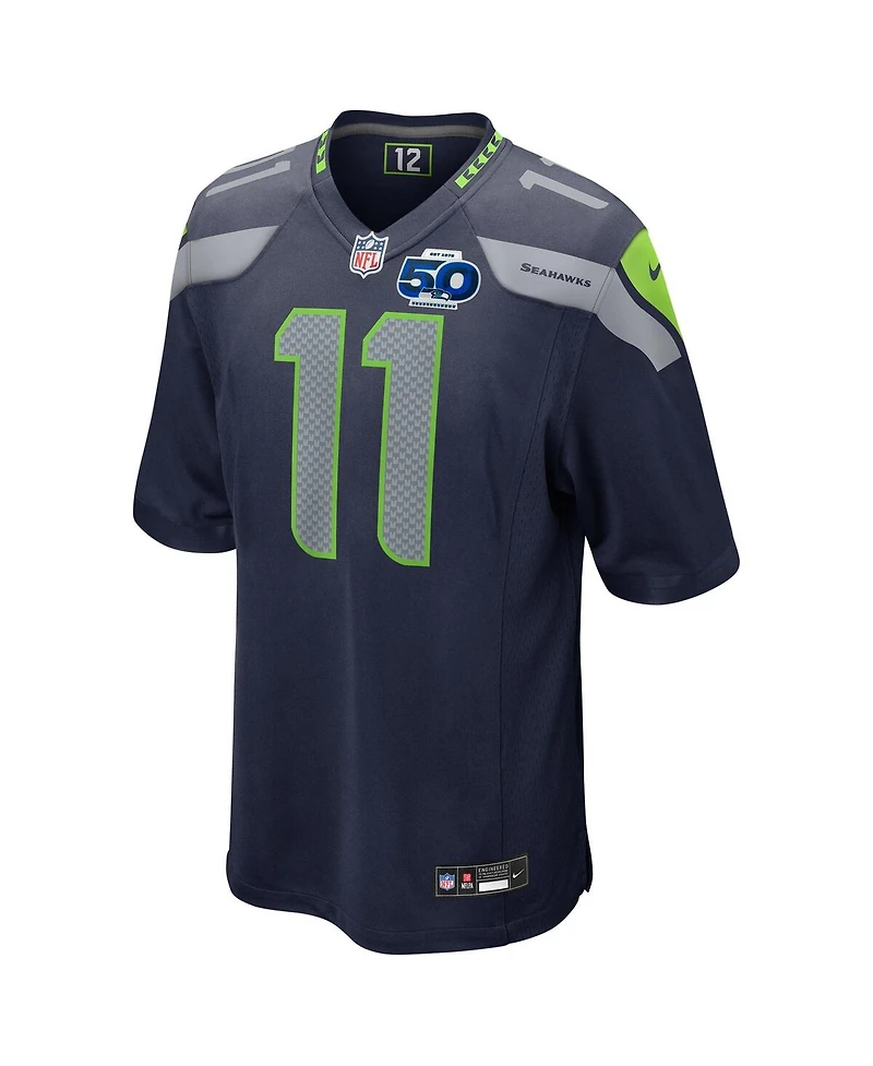 Nike Men's Jaxon Smith-Njigba College Navy Seattle Seahawks Team 50th Season Game Jersey