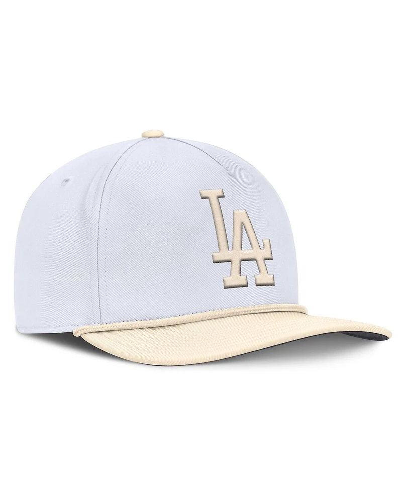 Nike Men's White/Cream Los Angeles Dodgers Pro Performance Snapback Hat