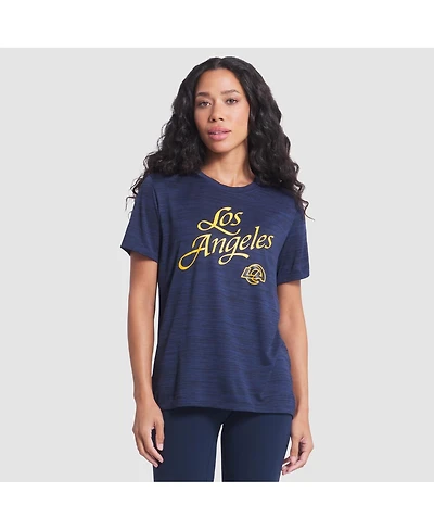 Nike Women's Midnight Blue Los Angeles Rams 2025 Rivalries Collection Sideline Velocity Dri-fit T-Shirt